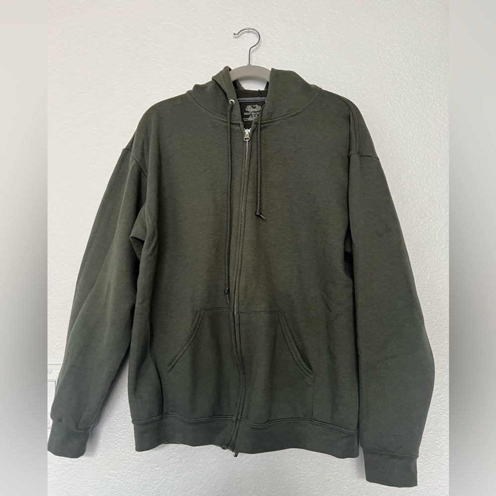Basic zip up hoodie